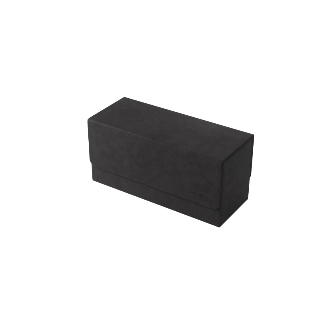 Gamegenic Academic XL Stealth Black closed deck box for Magic and Pokémon cards
