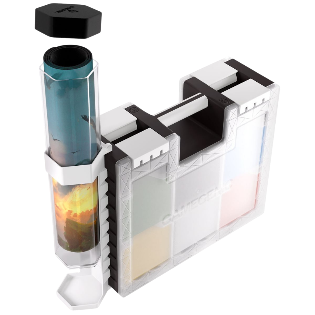 Gamegenic Game Castle Tube Holder White for tabletop gaming accessories