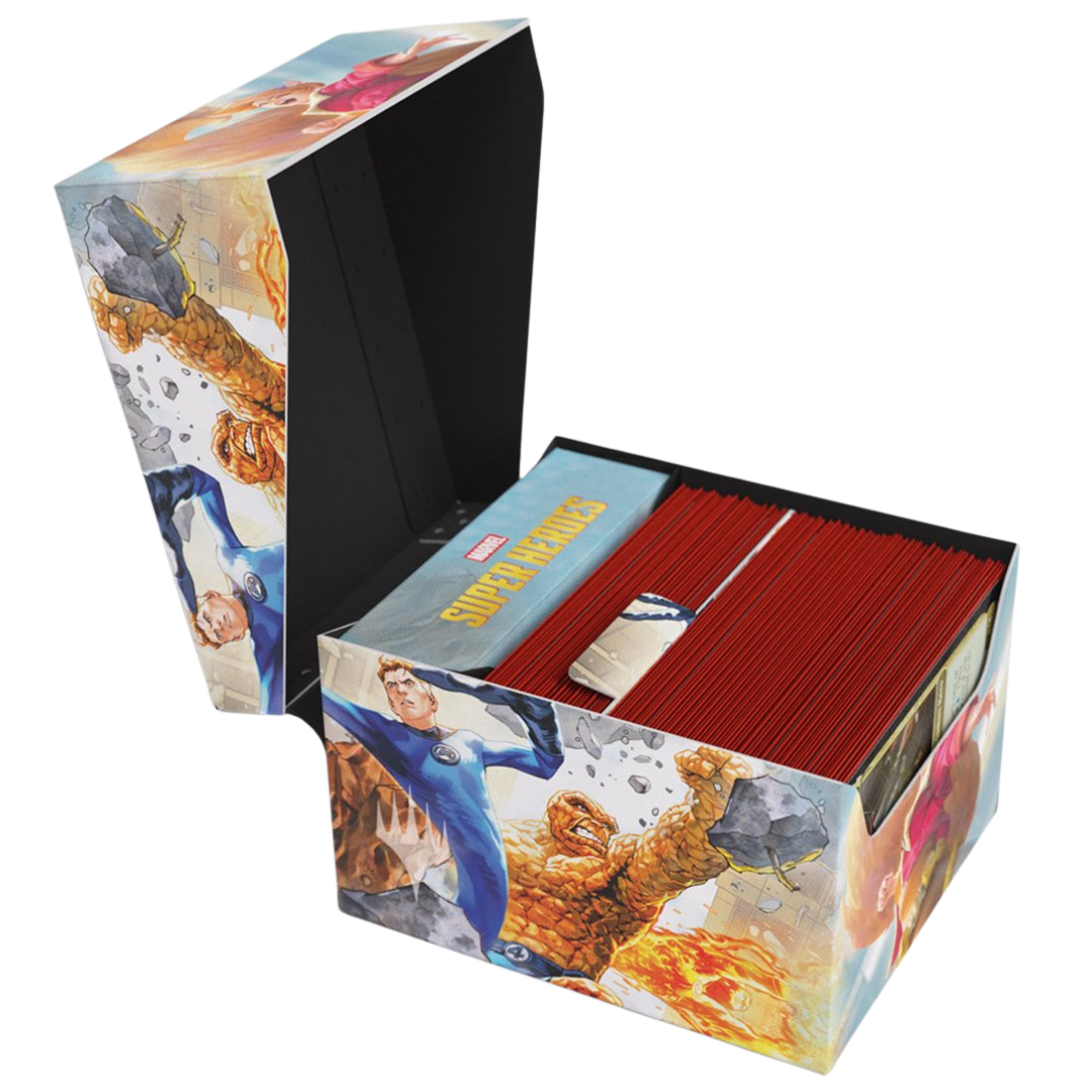Gamegenic Marvel Fantastic Four Go Nuts Side Load XL deck box for 100 double sleeved cards