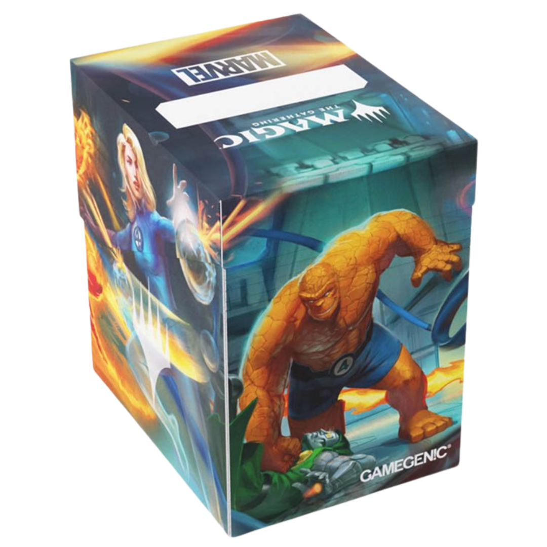 Gamegenic Marvel Fantastic Four Soft Dynacrate XL deck box for 100 double sleeved cards