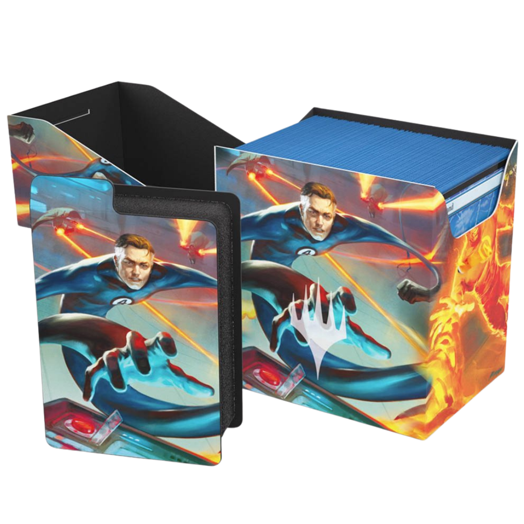 Gamegenic Marvel Fantastic Four Soft Dynacrate XL deck box for 100 double sleeved cards