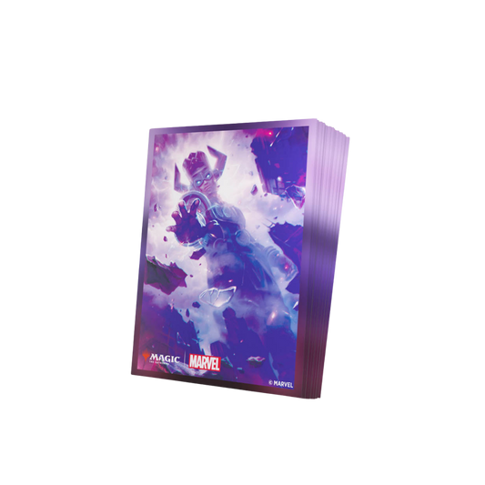 Gamegenic MTG Marvel Galactus Token Premium Art Sleeves 105 count for trading card game protection and play