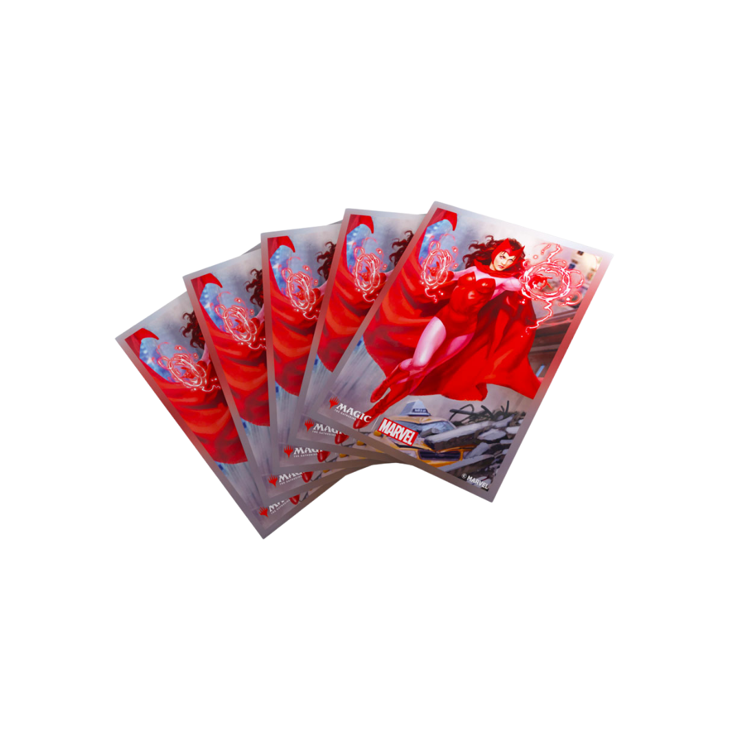 Gamegenic - Magic: The Gathering - Marvel's Super Heroes - Premium Art Sleeves - The Scarlet Witch (105)