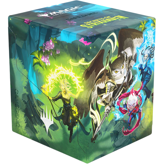 Gamegenic Bastion XL Strixhaven Students MTG deck box for double sleeved trading cards
