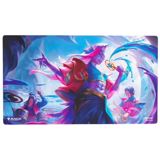 Gamegenic MTG Strixhaven Harmonized Trio playmat with non slip rubber backing