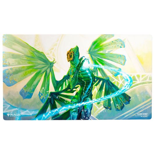 Gamegenic MTG Strixhaven Quandrix The Proof playmat with non slip rubber backing