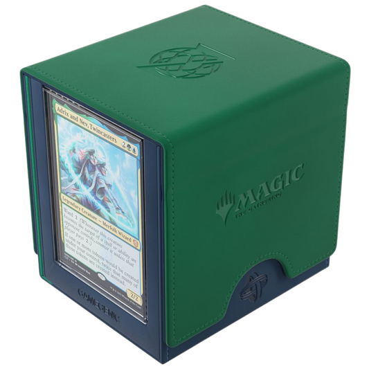Gamegenic Sidekick Pro XL Quandrix MTG Strixhaven deck box for double sleeved cards