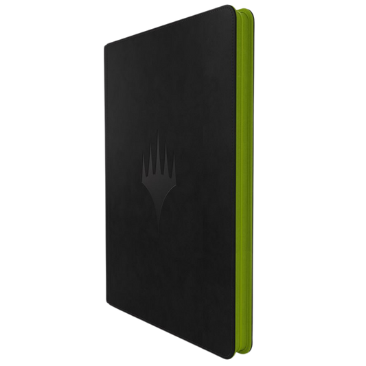 Gamegenic MTG Strixhaven Zip Up Album 18 Pocket Black Green binder for card storage