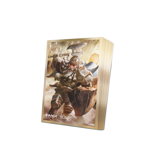 Gamegenic Magic: The Gathering The Hobbit Thorin, Mountain-king Premium Art Sleeves with Thorin artwork, 105 sleeves