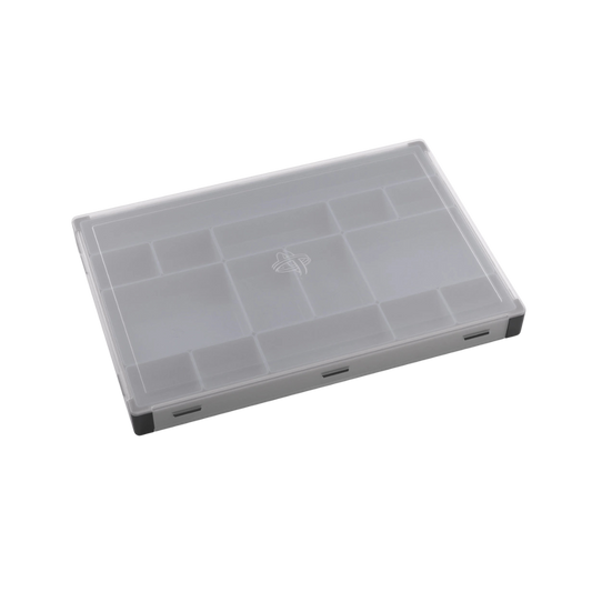 Gamegenic Token Silo XL with 15 removable trays, extra-long storage for tools, and secure clip-on cover for board games and tabletop accessories.