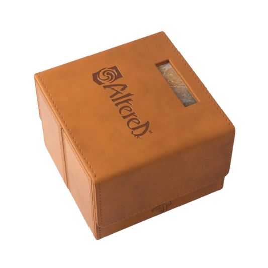 Gamegenic Altered TCG Deck Wallet with side‑tilt drawer and magnetic closure
