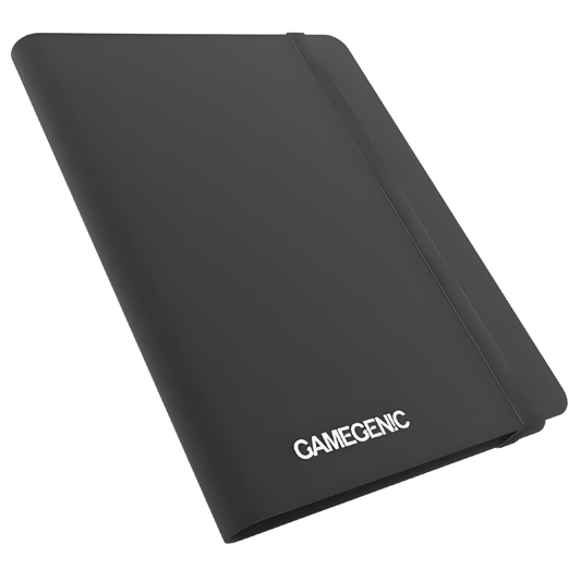 Gamegenic Casual Album 18-Pocket black trading card binder for MTG and Pokémon, side-loading pages