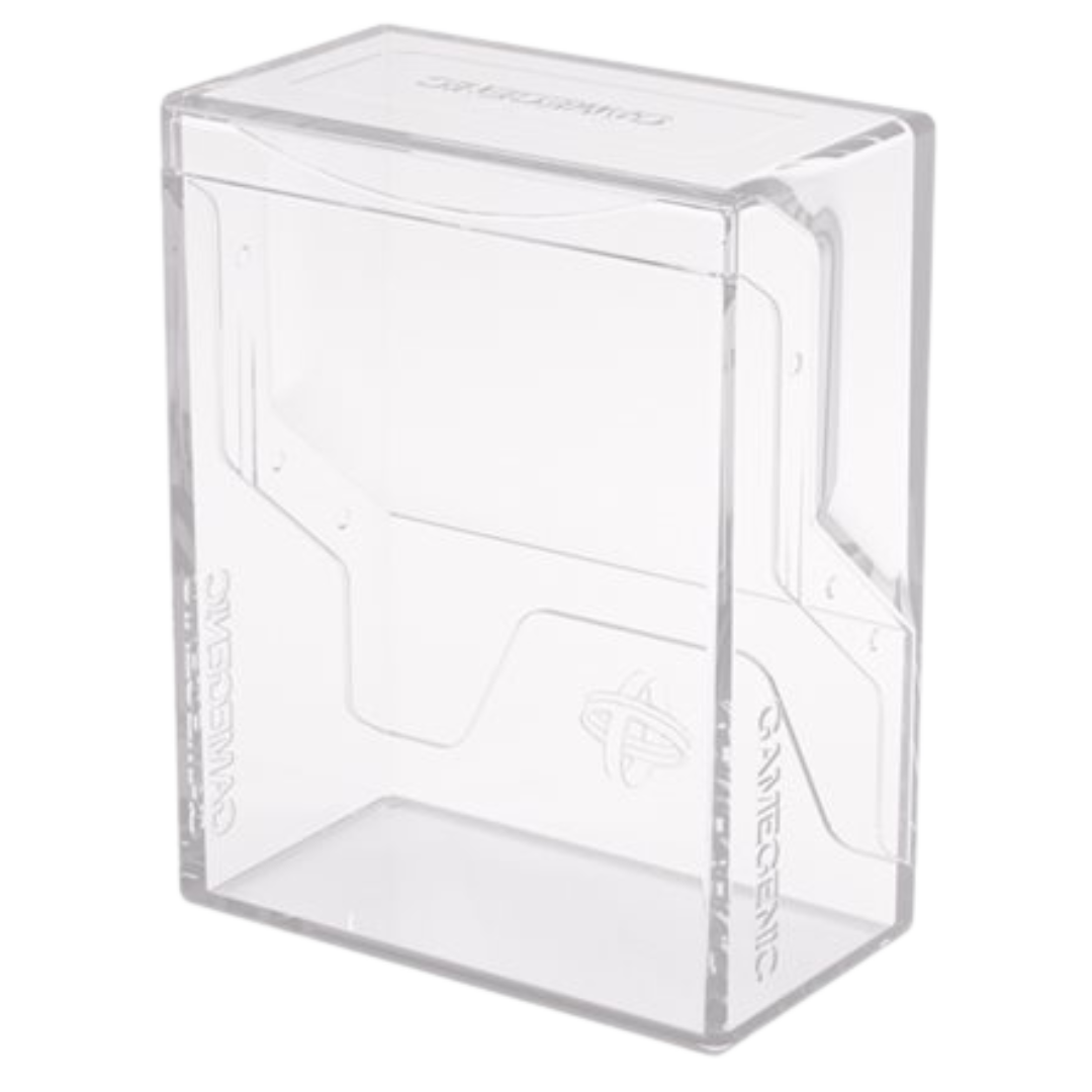 Gamegenic Deck Holder Bastion clear 50 compact deck box for Pokémon and Magic trading card decks