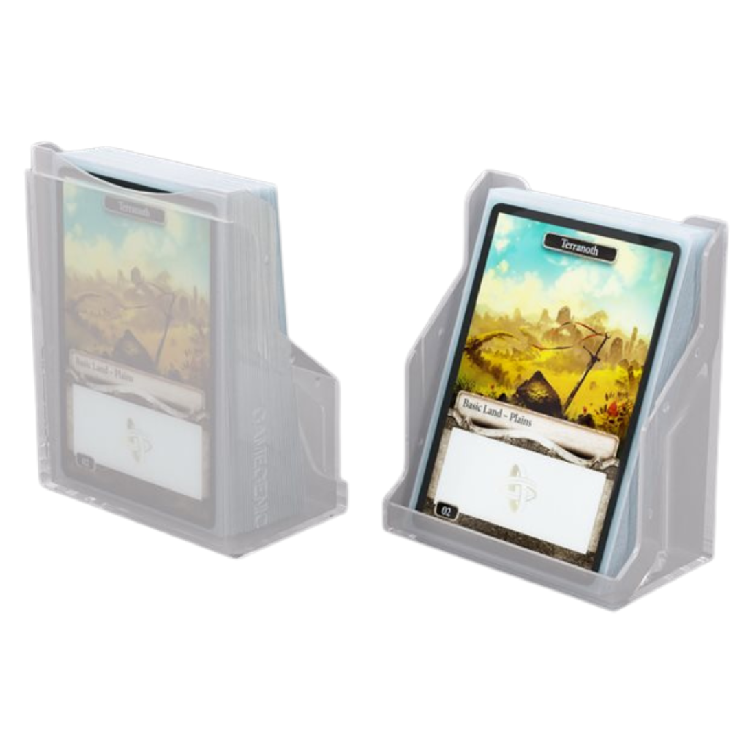 Gamegenic Deck Holder Bastion White 50 compact deck box for Pokémon and Magic trading card decks