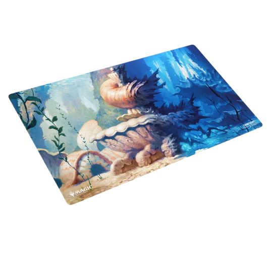 Gamegenic Magic The Gathering Lorwyn Eclipsed Hallowed Fountain Shiny Treatment playmat with detailed artwork
