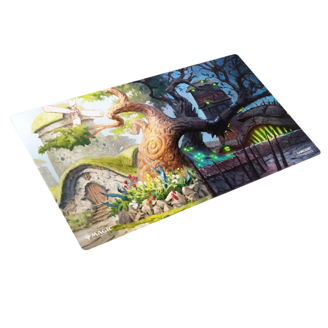 Gamegenic Magic The Gathering Lorwyn Eclipsed Temple Garden Shiny Treatment playmat featuring detailed artwork