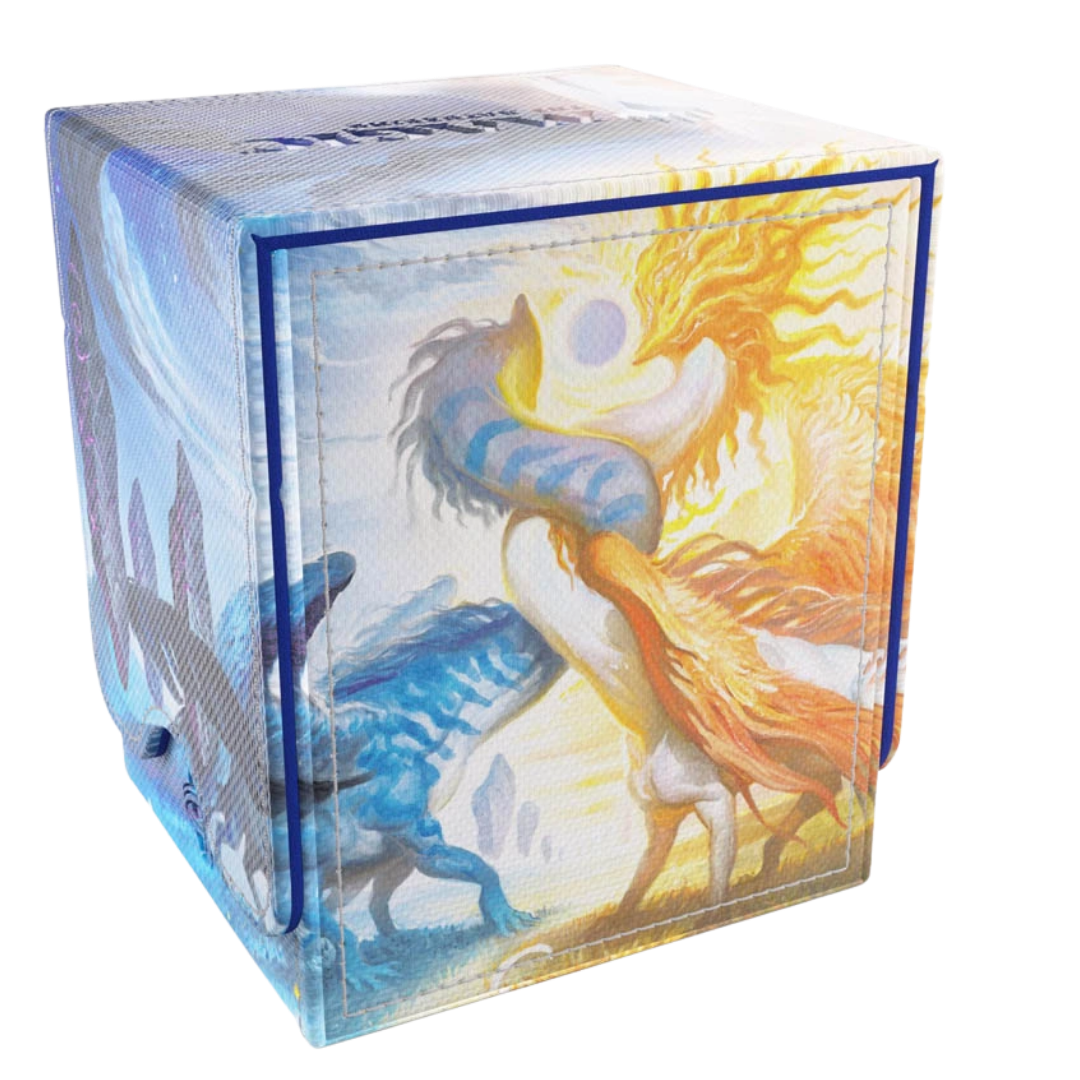 Gamegenic Magic The Gathering Lorwyn Eclipsed Squire Plus XL deck box Celestial Reunion artwork
