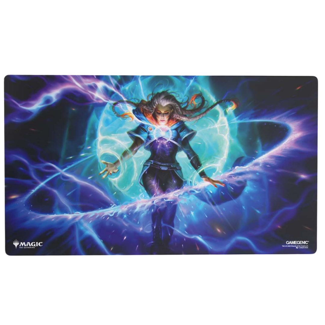 Gamegenic MTG Reality Fracture Entrust the Spark Playmat with officially licensed full-color artwork