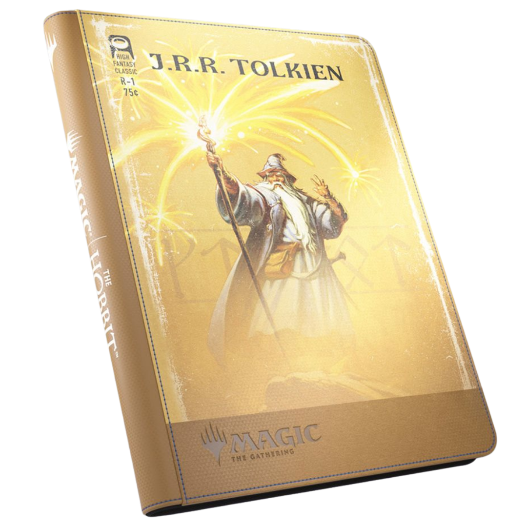 Gamegenic MTG The Hobbit Zip Up Album featuring Gandalf Goblin's Bane artwork on the front cover
