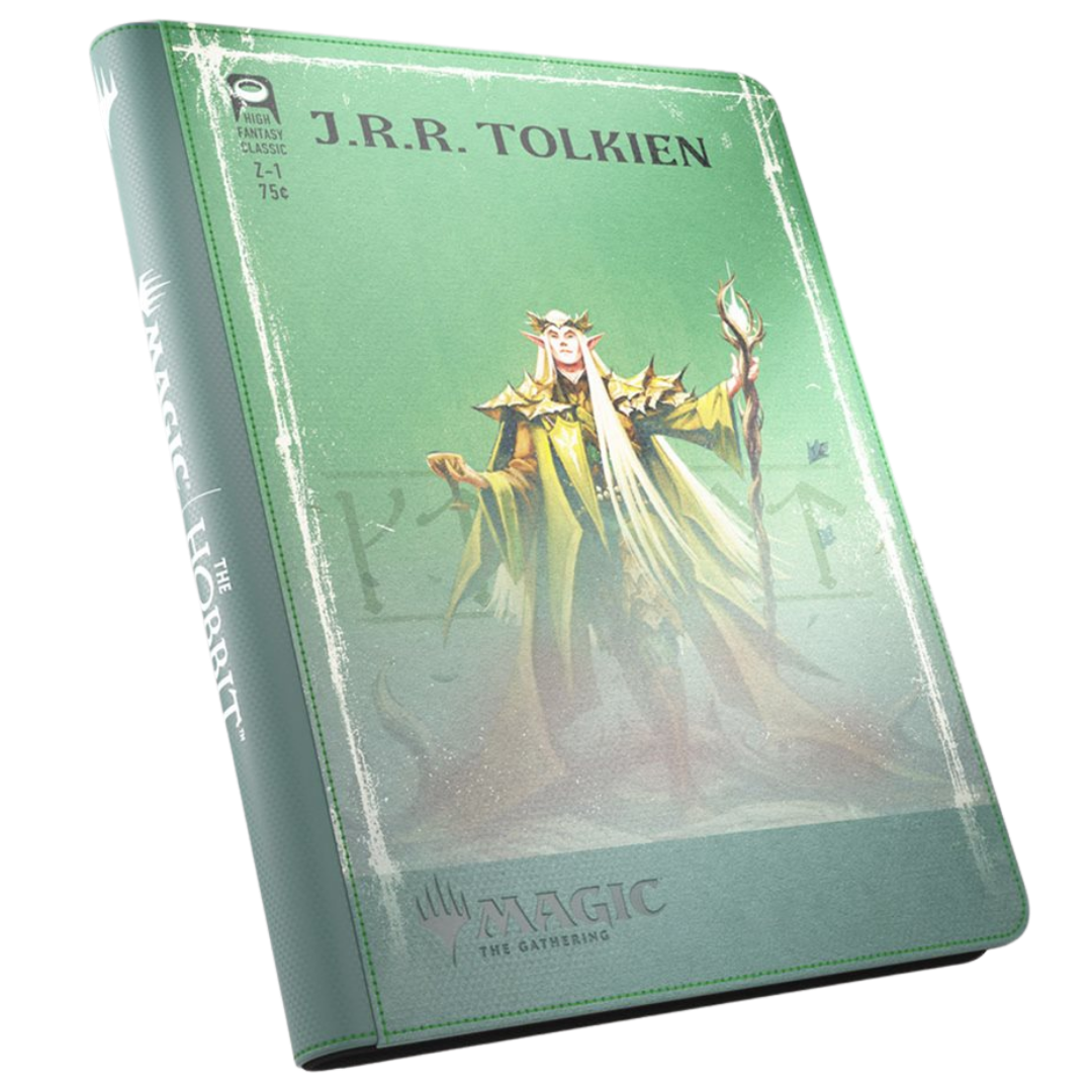 Gamegenic MTG The Hobbit Zip Up Album featuring Thranduil the Elvenking artwork on the front cover