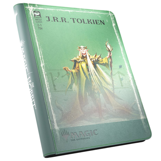 Gamegenic MTG The Hobbit Zip Up Album featuring Thranduil the Elvenking artwork on the front cover
