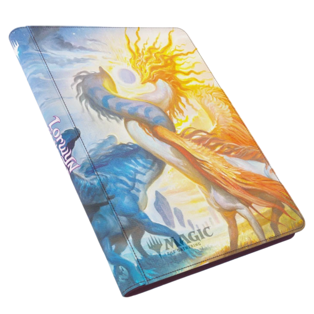 Gamegenic Magic The Gathering Lorwyn Eclipsed Zip Up Album 18 Pocket Celestial Reunion front view