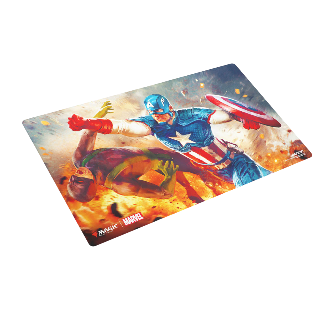 Gamegenic Magic The Gathering Marvel Super Heroes Captain America Super-Soldier Playmat