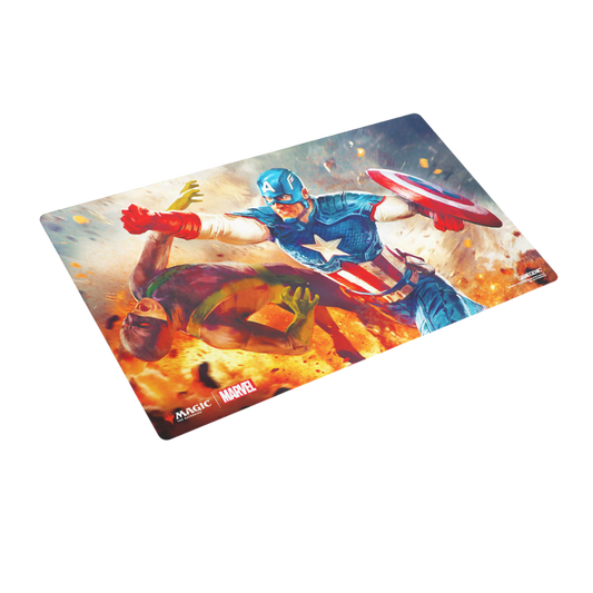 Gamegenic Magic The Gathering Marvel Super Heroes Captain America Super-Soldier Playmat