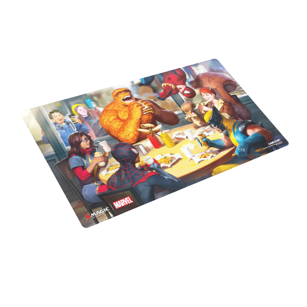 Gamegenic Magic The Gathering Marvel Super Heroes Heroic Feast playmat