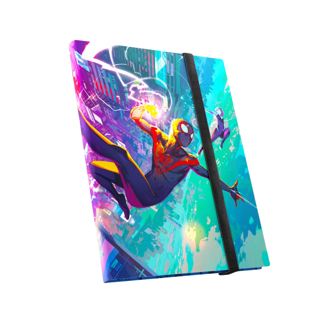 Gamegenic Spider-Man and Spider-Gwen 18-pocket Casual Album for Magic cards, side-loading, archival-safe pages