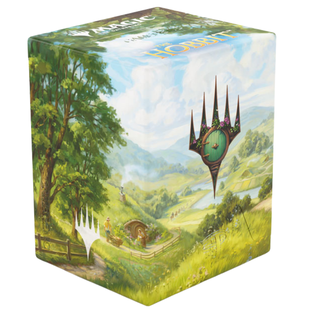 Gamegenic Magic The Gathering The Hobbit Bastion XL The Shire 80+ deck box featuring iconic Shire landscape artwork