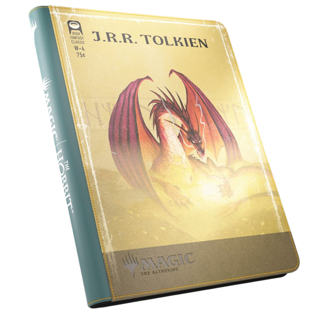 Gamegenic Magic The Gathering The Hobbit Zip Up Album 18 Pocket featuring Gleaming Splendor artwork on the front cover