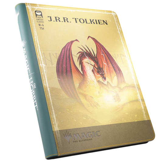 Gamegenic Magic The Gathering The Hobbit Zip Up Album 18 Pocket featuring Gleaming Splendor artwork on the front cover