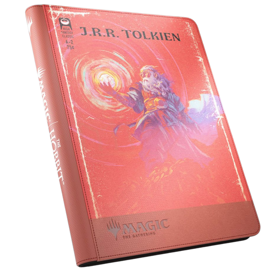 Gamegenic Magic The Gathering The Hobbit Zip Up Album 18 Pocket featuring The Arkenstone artwork on the front cover