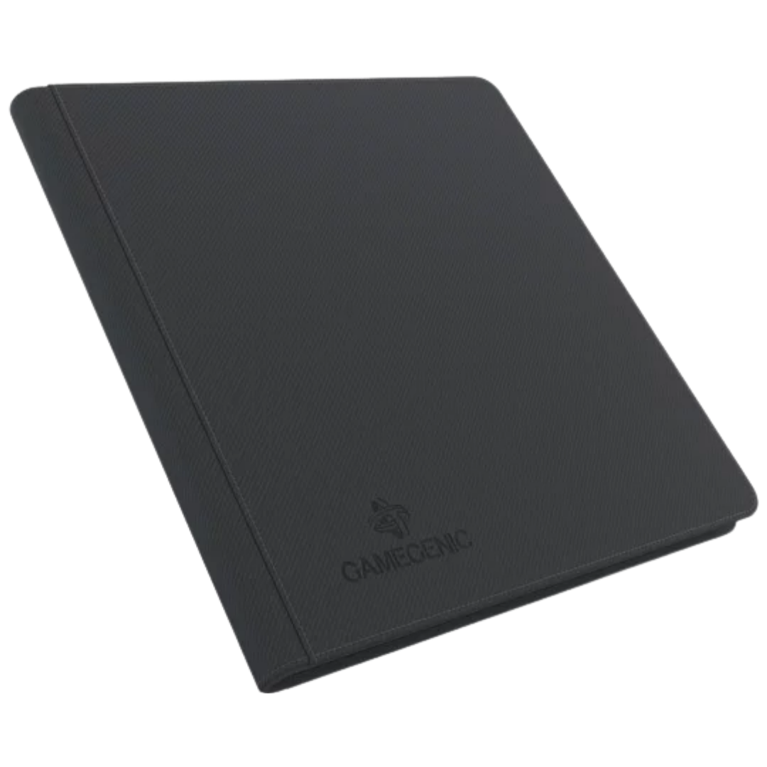 Gamegenic Zip-Up Album 24 Pocket Black binder for Pokémon and Magic The Gathering card storage