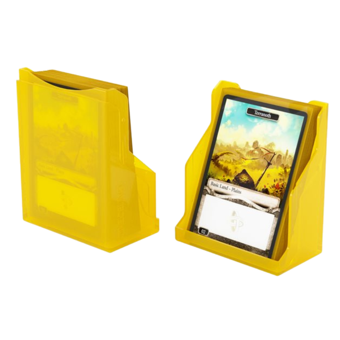 Gamegenic deck holder bastion 50 yellow for tcg