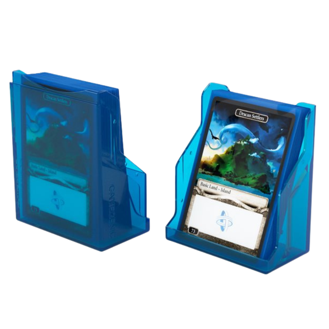 Gamegenic deck holder bastion blue 50 for tcg