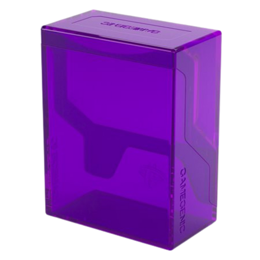 Gamegenic deck holder bastion purple 50 for tcg