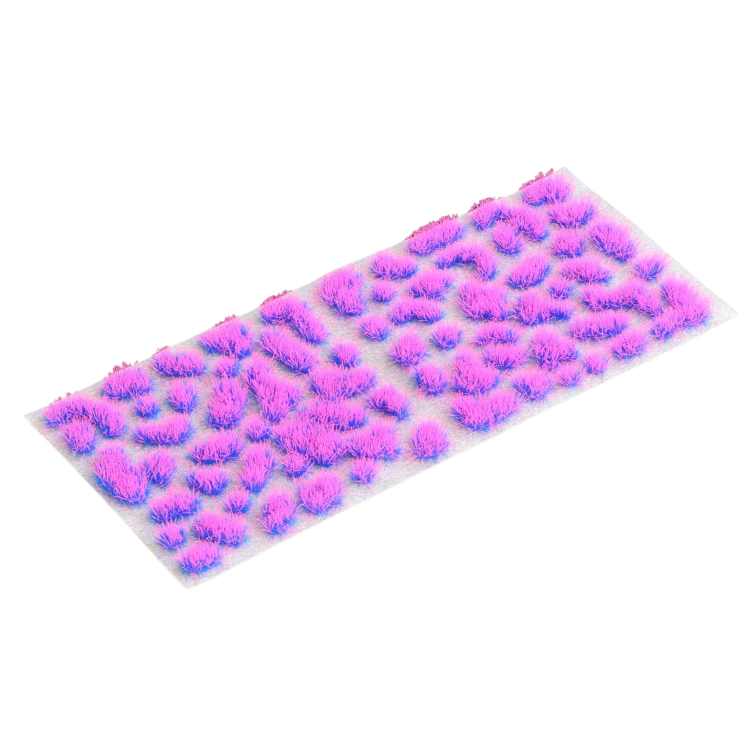 Gamers Grass 4mm Alien Neon Tuft Wild with bright green glowing tufts for sci-fi or alien miniature terrain