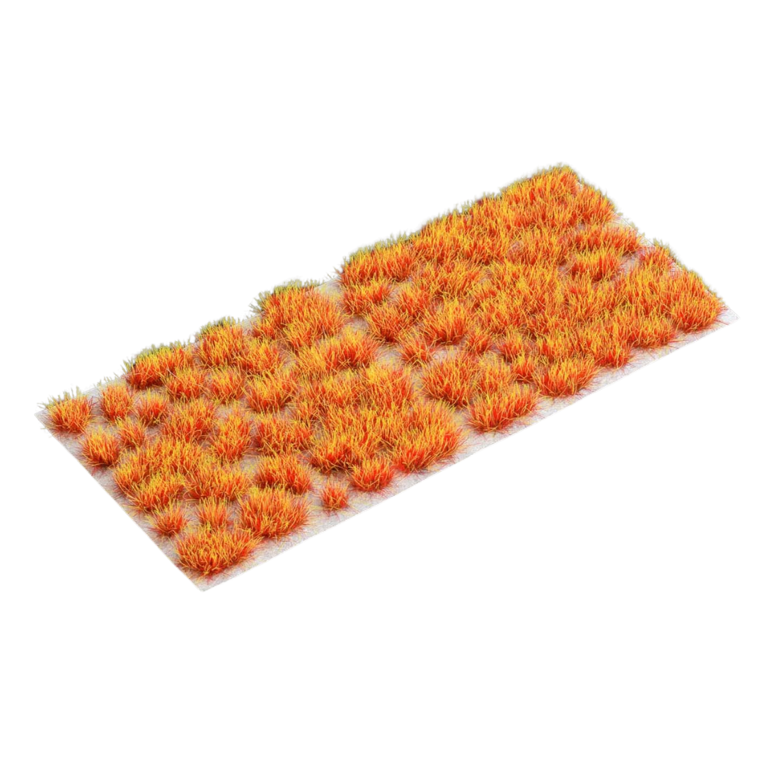 Gamers Grass 6mm Alien Fire Wild Tufts with red and orange flames for basing sci-fi and fantasy miniatures