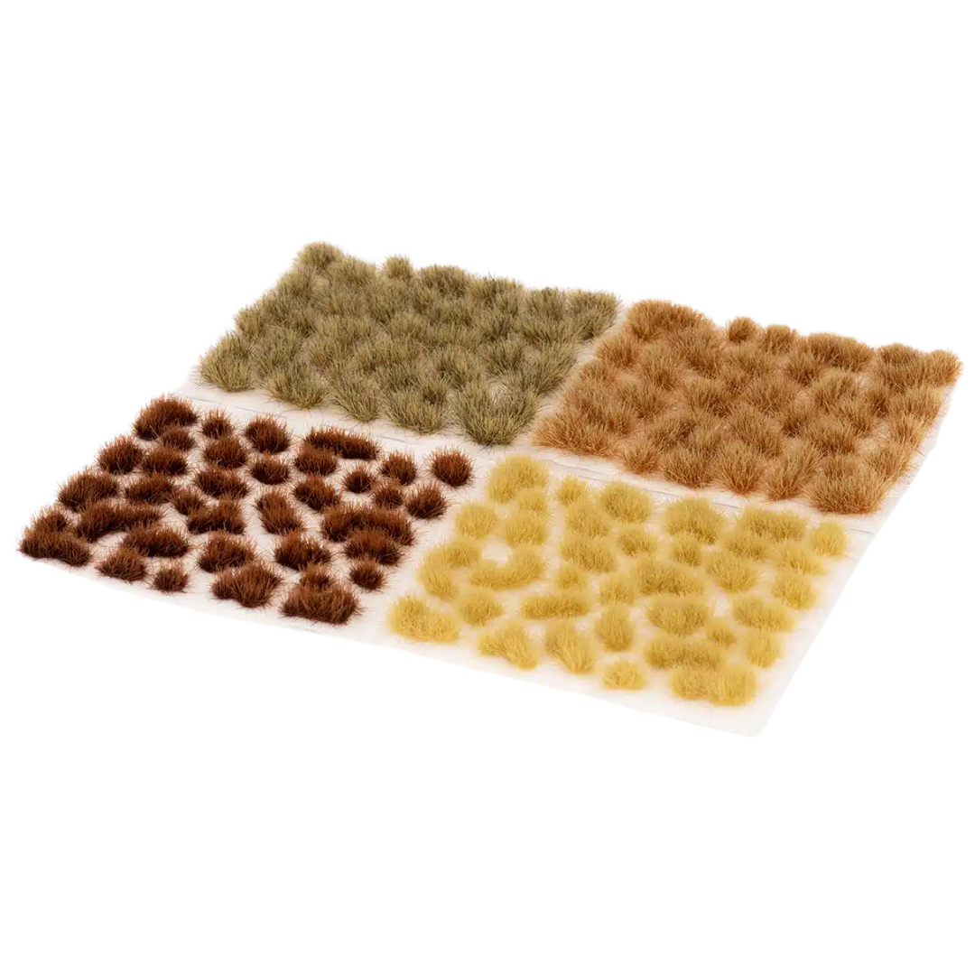 Gamers Grass Dry Steppe Set miniature basing tufts for desert and arid terrain