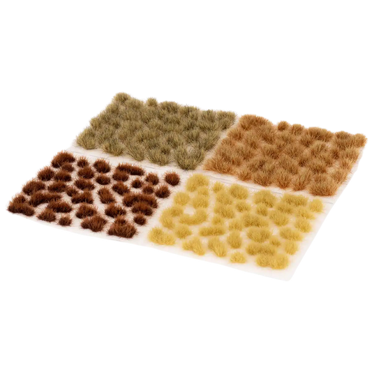 Gamers Grass Dry Steppe Set miniature basing tufts for desert and arid terrain