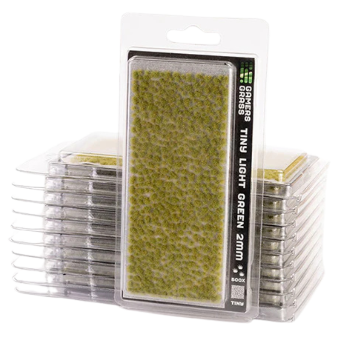 Packaging for Gamers Grass - Light Green Tuft Tiny