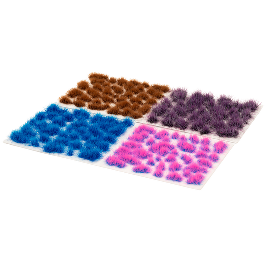 Gamers Grass Mystic Nebulae Set colourful fantasy basing tufts for miniatures and terrain