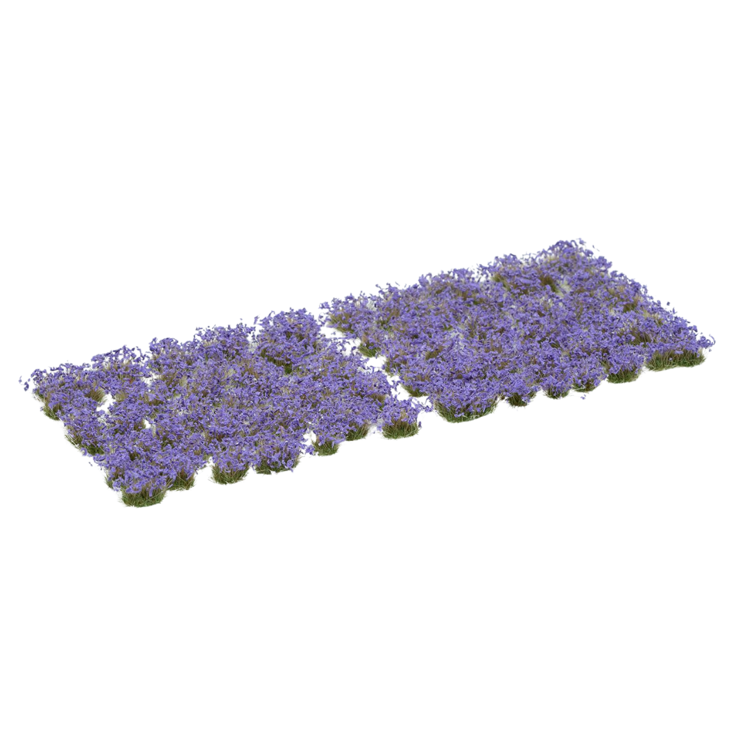 Gamers Grass Wild Flowers Violet for realistic miniature floral accents, perfect for fantasy and scenic terrain decoration