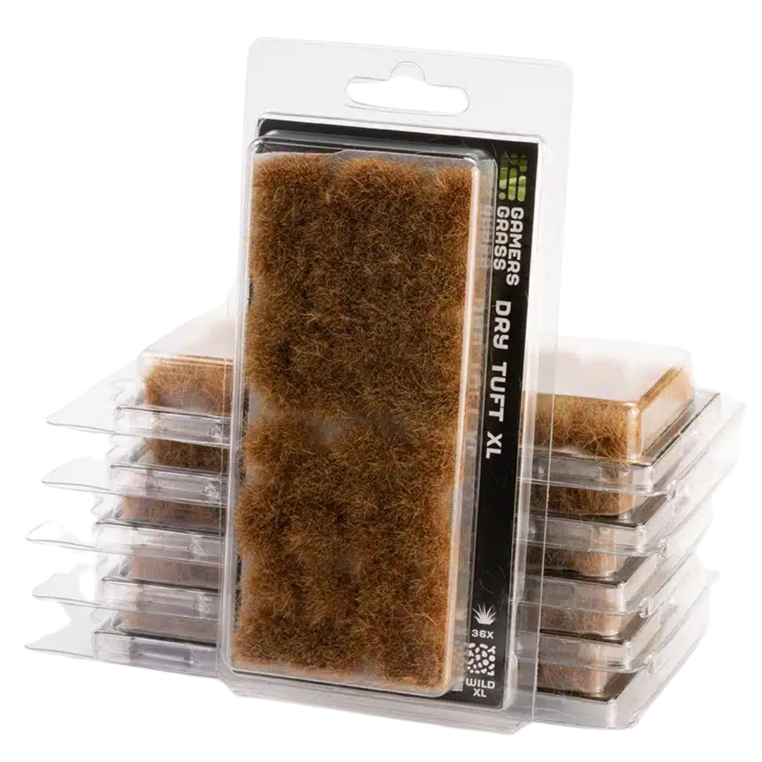 Gamers Grass 12mm Dry Tuft XL static grass tufts for miniature bases and tabletop terrain