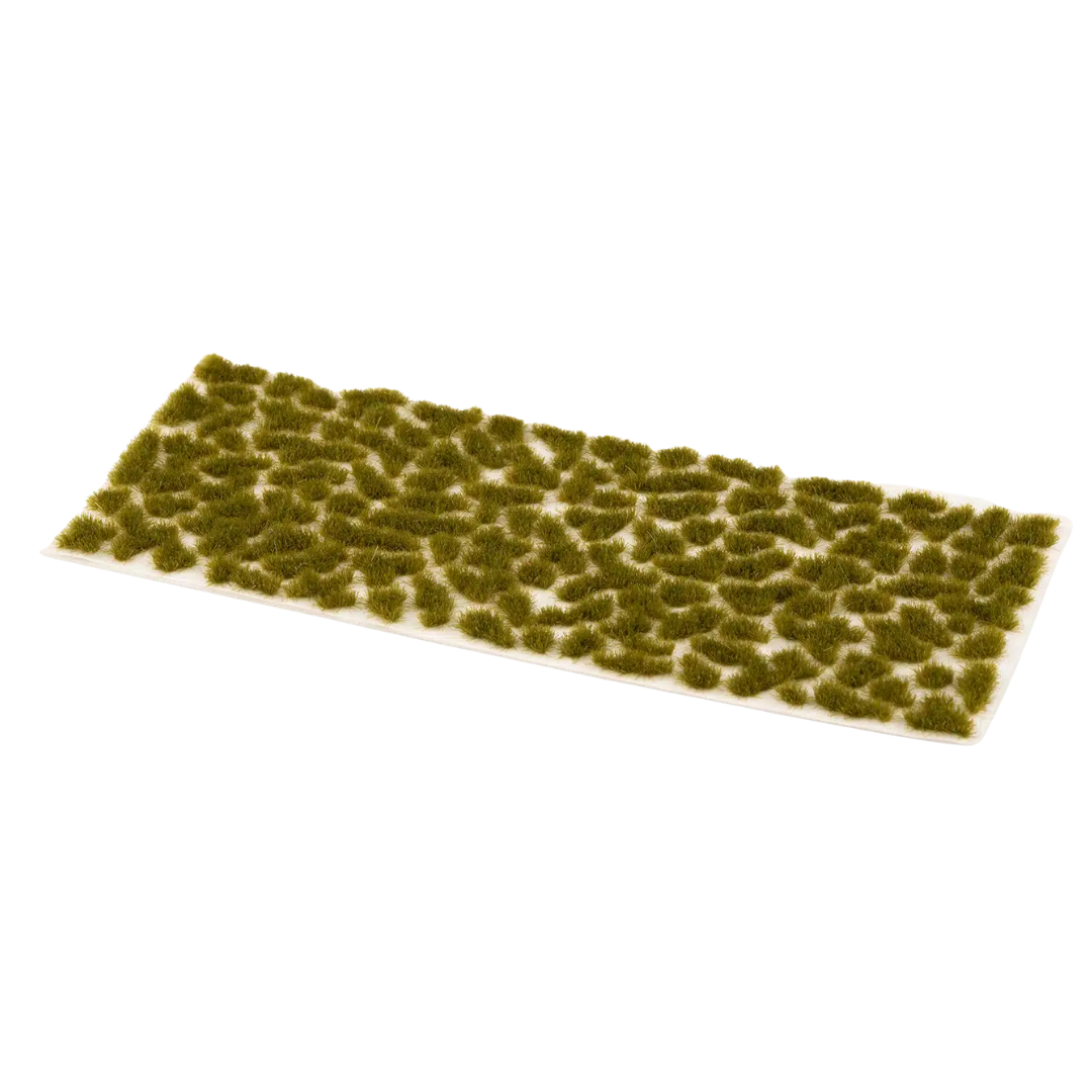 Gamers Grass 2mm Dry Green static grass tufts for miniature bases and tabletop terrain