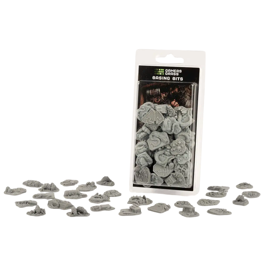 Gamers Grass Basing Bits Alien Infestation resin alien biomass base detail for Tyranid style Warhammer 40k minis