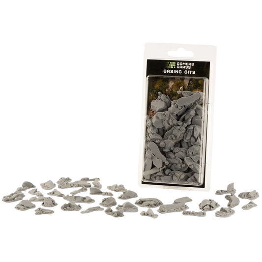 Gamers Grass Basing Bits Rocks resin basing accessories for miniature terrain and wargaming bases