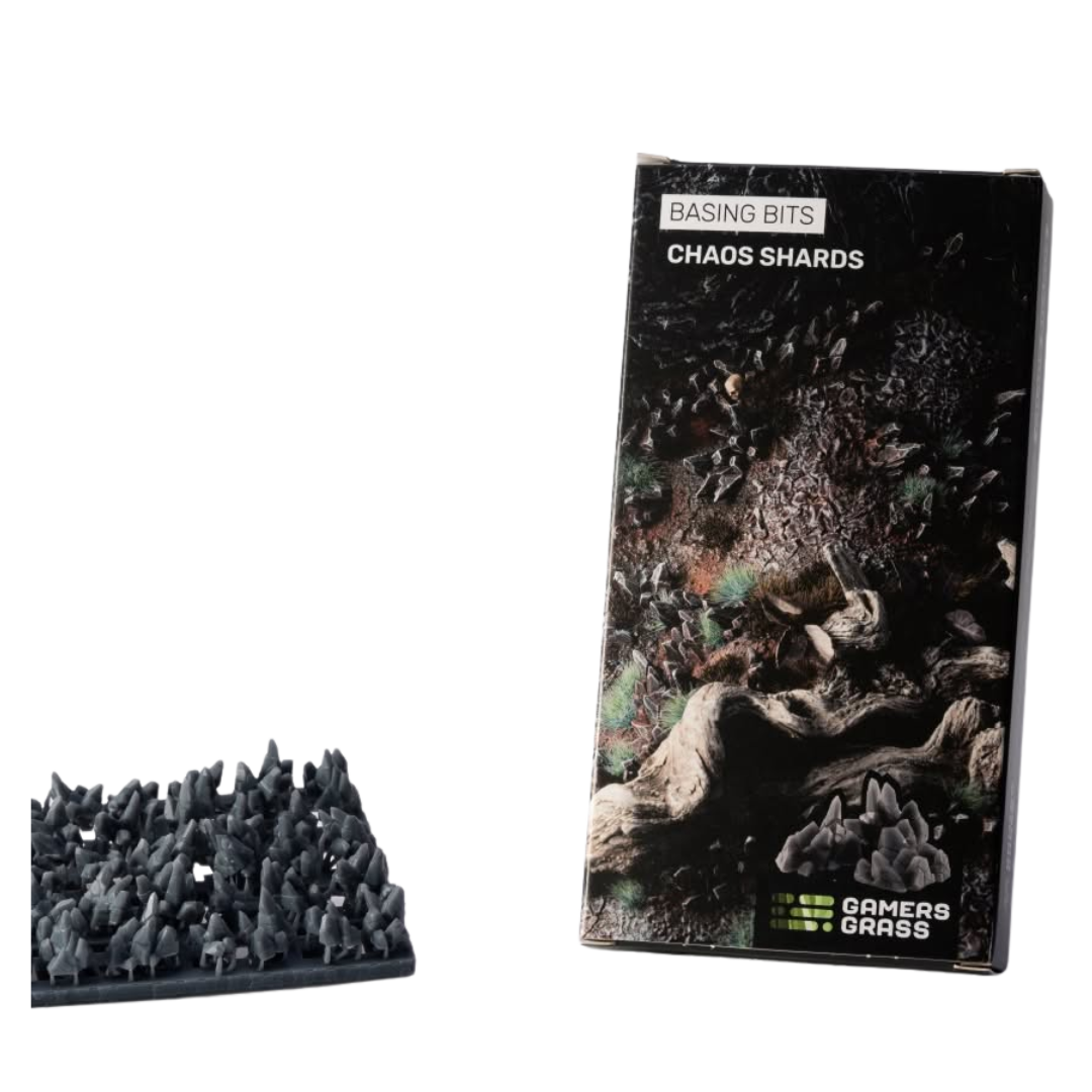 Gamers Grass Basing Bits Chaos Shards scenic crystalline pieces for miniature bases and tabletop terrain projects
